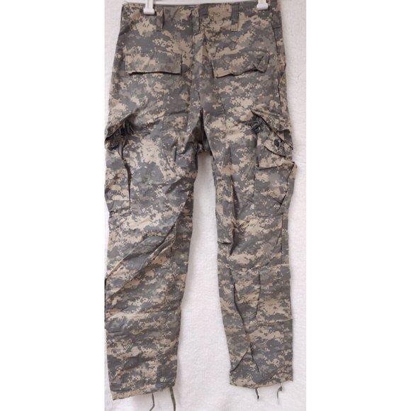 US ARMY Small Long ACU BDU Digital Camo Tactical Military Combat Cargo Pants - Picture 8 of 13